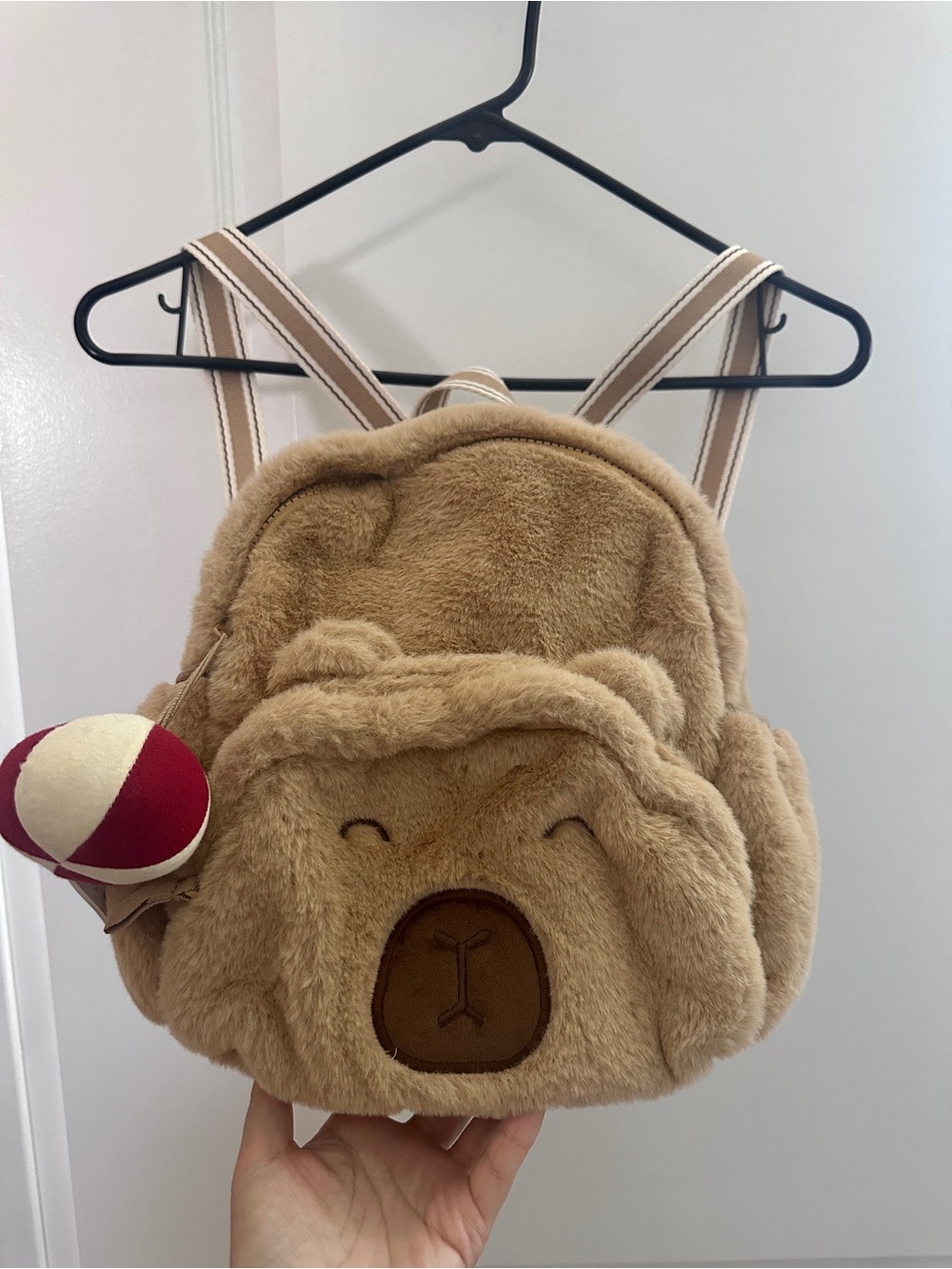 ZARA ANIMAL FAUX FUR KIDS BACKPACK